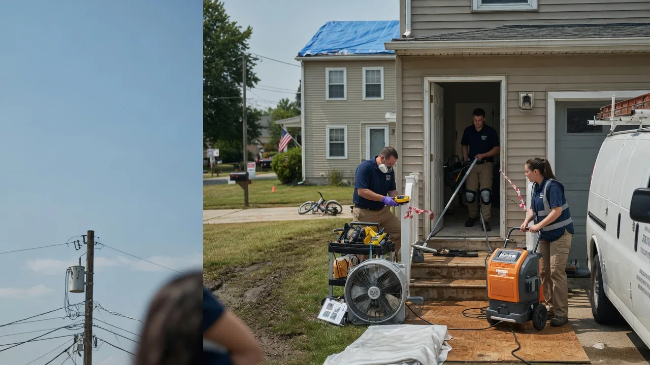 Water Damage Repair in Estherwood, LA near me